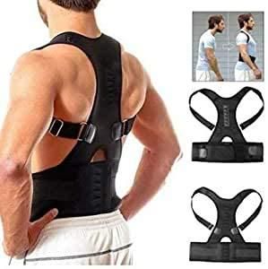 Adjustable back pain relief & posture correcter belt